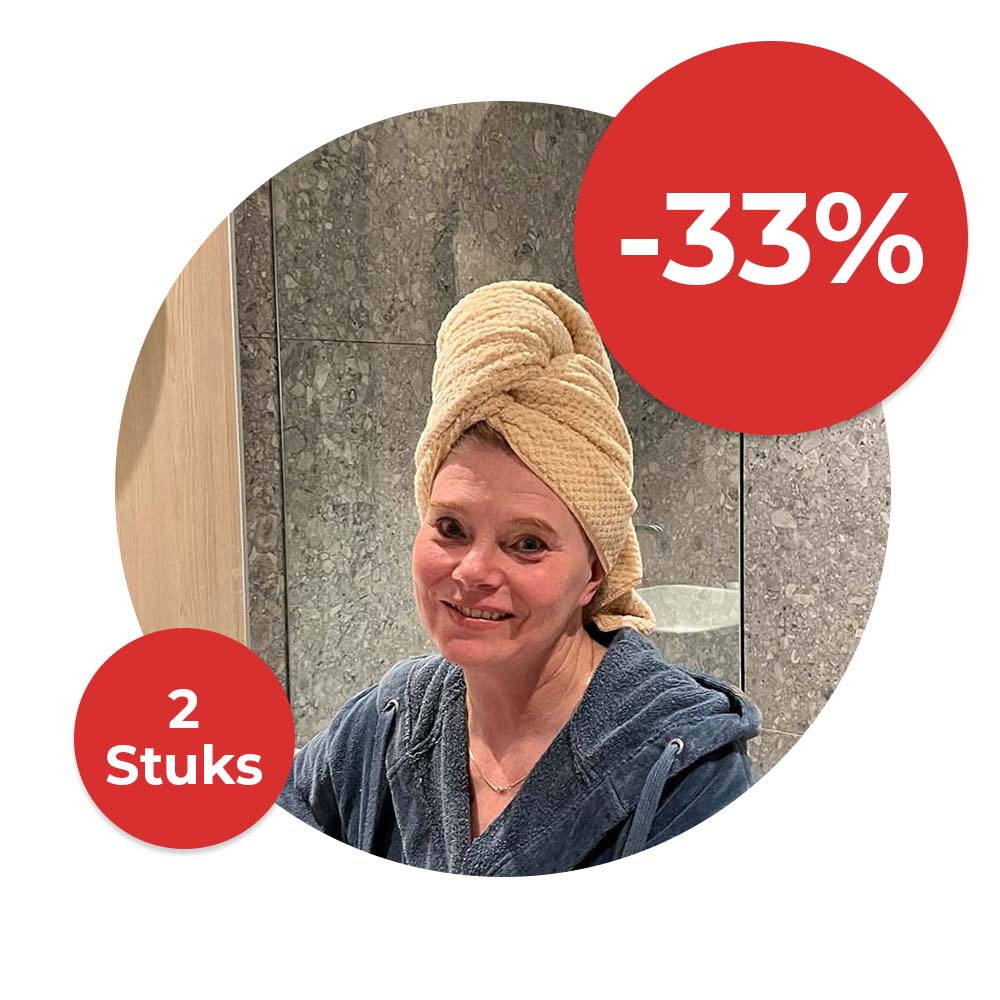 2 Stuks - FASTDRY Haardoek