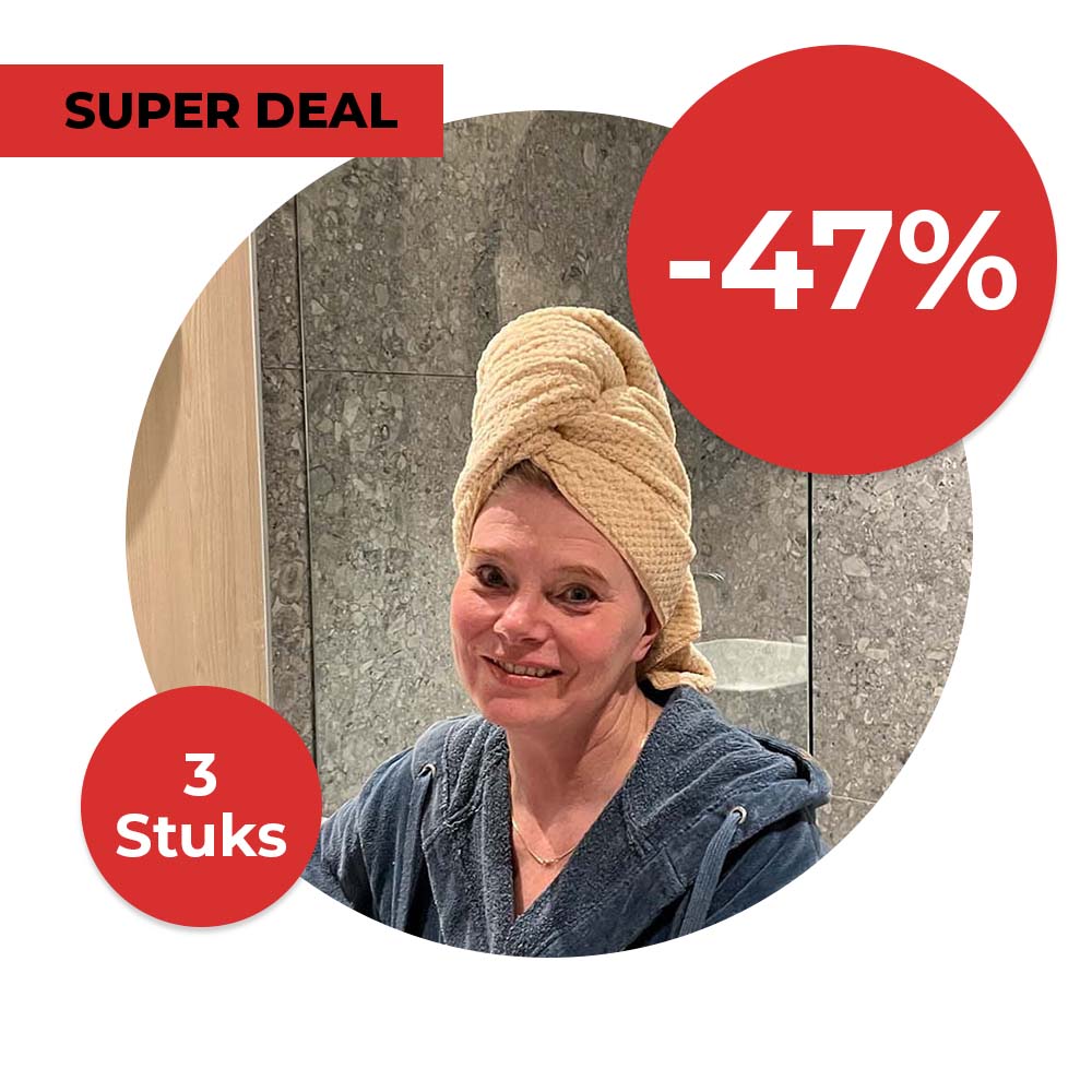 3 Stuks - FASTDRY Haardoek