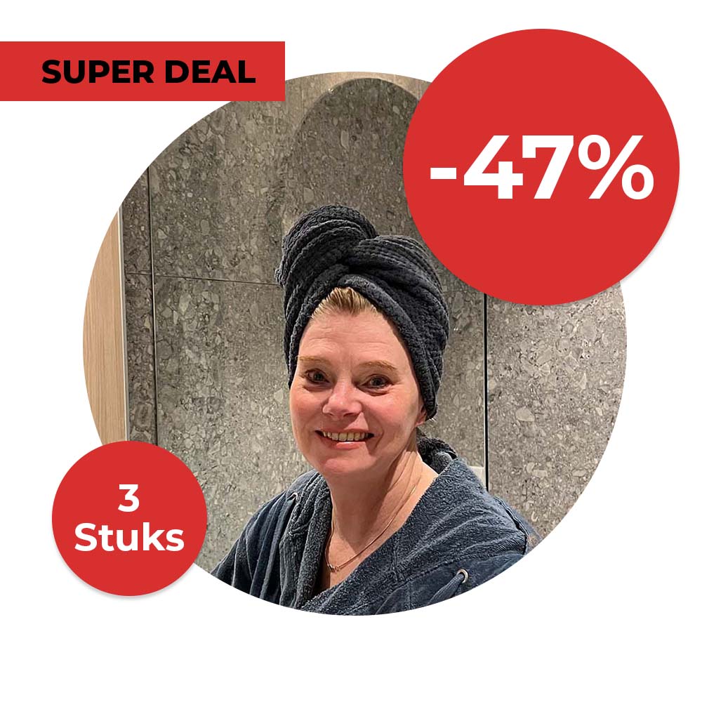 3 Stuks - FASTDRY Haardoek