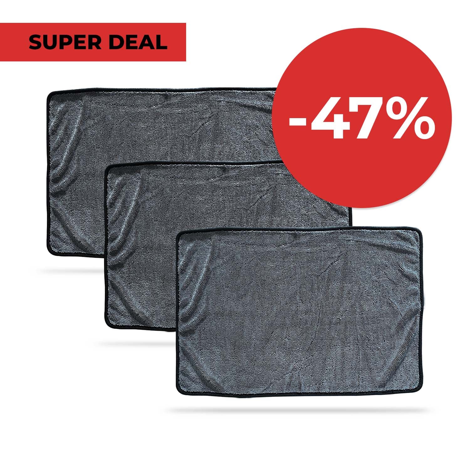 3 Stuks - FASTDRY Droogdoek - 40x60cm