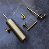 Toiletset Cerchio II - 4 delig - Goud - Exul