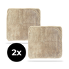 FASTDRY Droogdoek - 35x35cm - 2 stuks - Beige