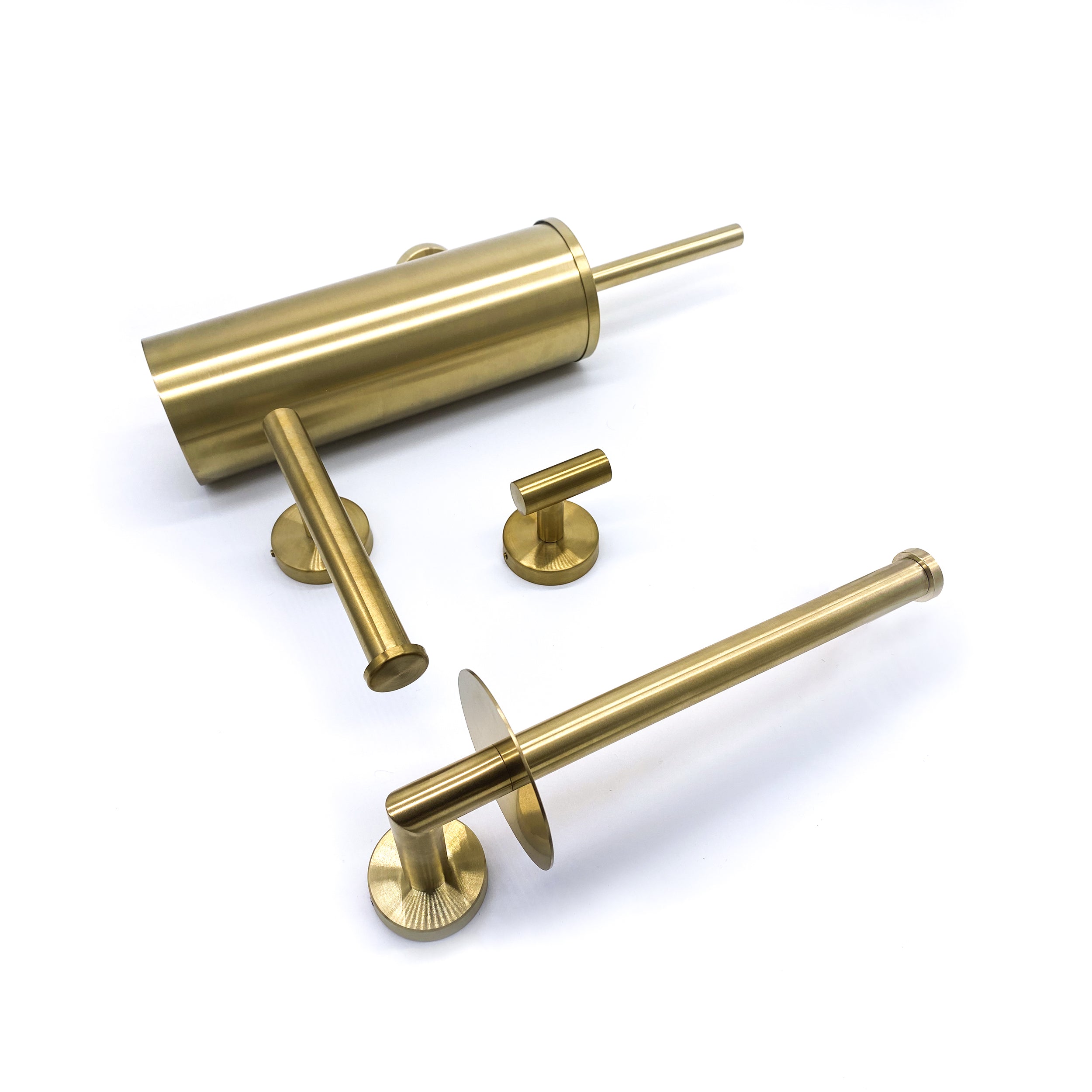 Toiletset Cerchio II - 4 delig - Goud - Exul