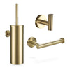 Toiletset Cerchio I - 3 delig - Goud - Exul